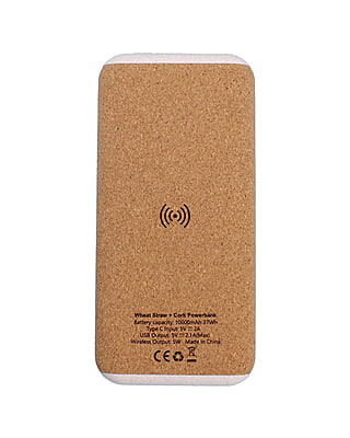 Teho - Wheat straw+Cork Power Bank