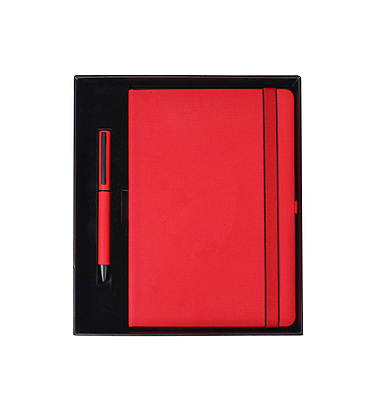 HKC013 - Fabric Notebook Pen Gift Set