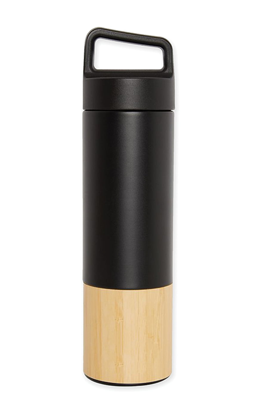 Gaia - Bamboo Bottom Vacuum Bottle - view 1 of 4