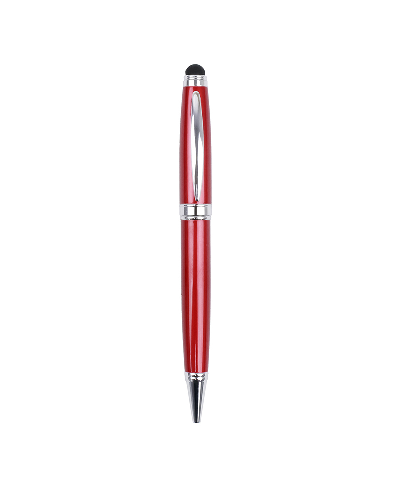 Laszlo -Glossy Metal Pen -Red