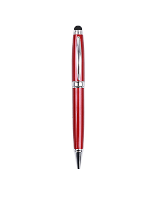 Laszlo -Glossy Metal Pen -Red