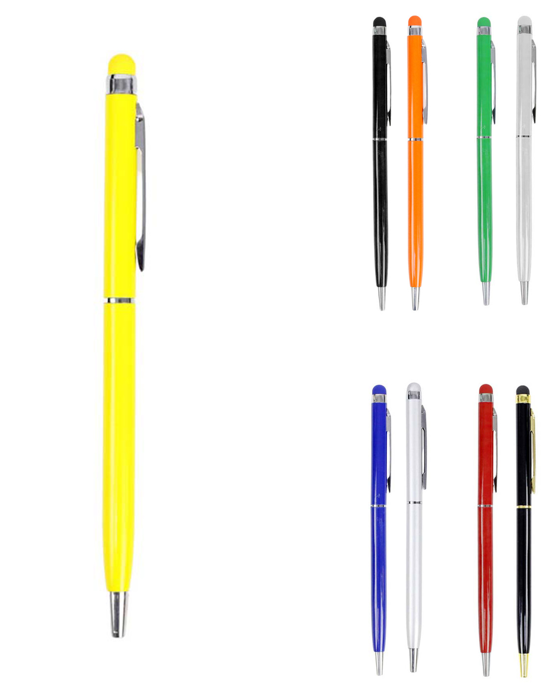 Slank - Aluminium Slim Pen with Stylus