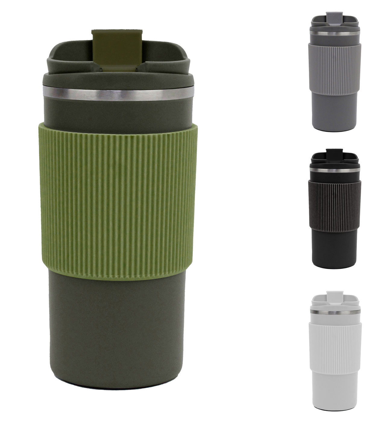 Teleios - Tumbler with Silicon Grip