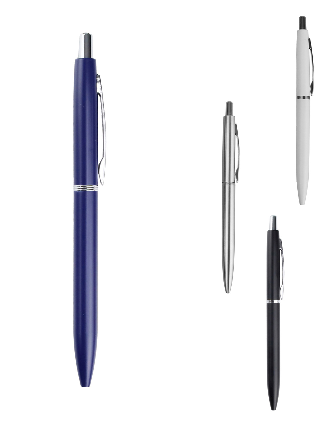 Rumi - Metal Pen with Silver Trims