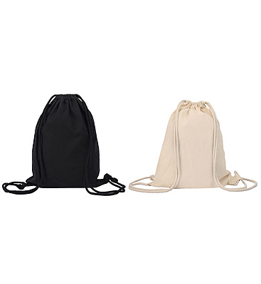 Thong - String Bag with Rope-Black