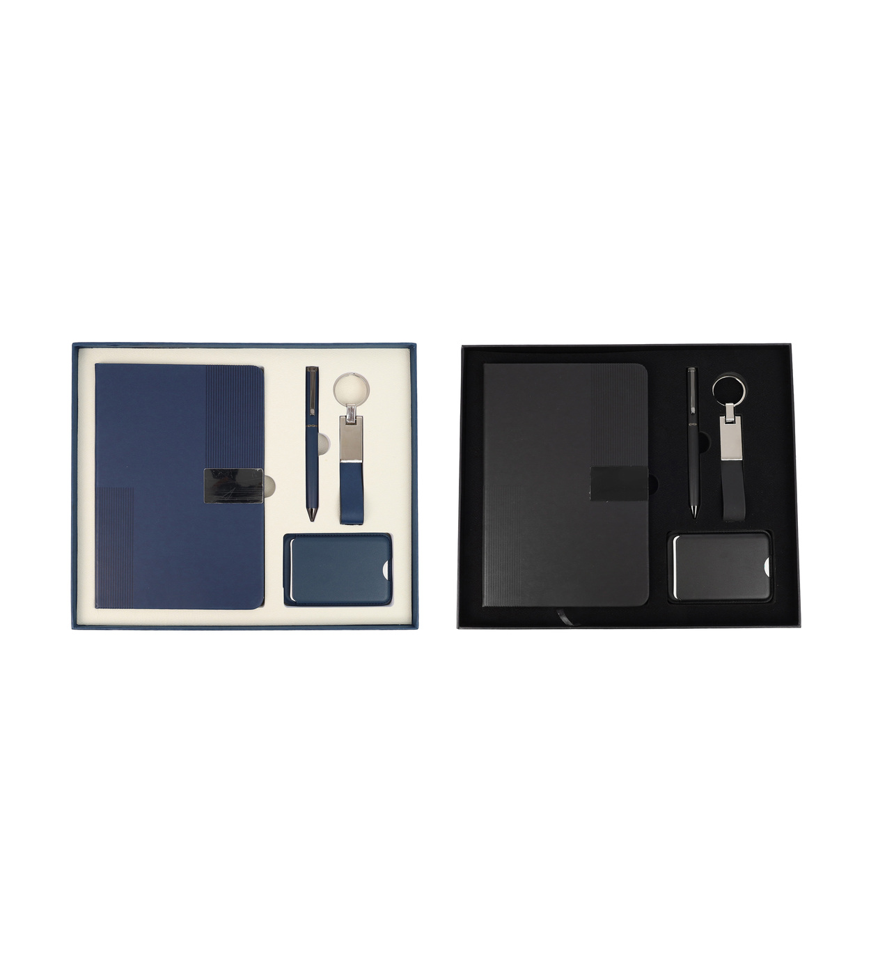 Astoria - Notebook, Card Holder, Keychain Gift Set