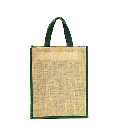 Couture - Coloured Jute Bag-Green