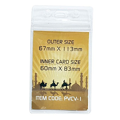 Bourse - PVC Vertical ID Card Pouch